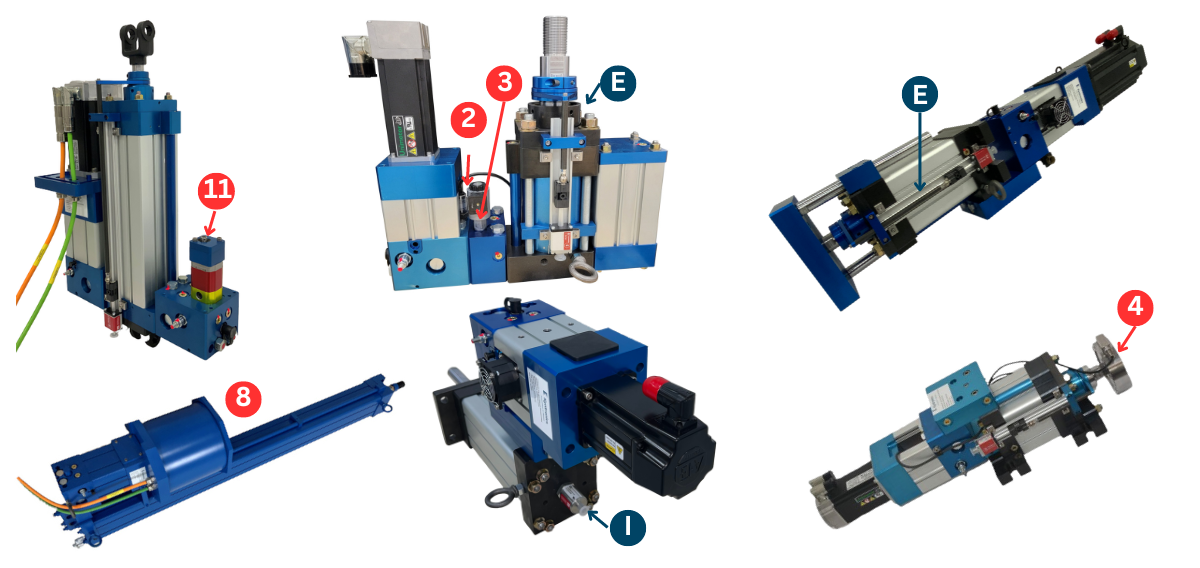 hybrid linear actuator SHA Series - Optional Features