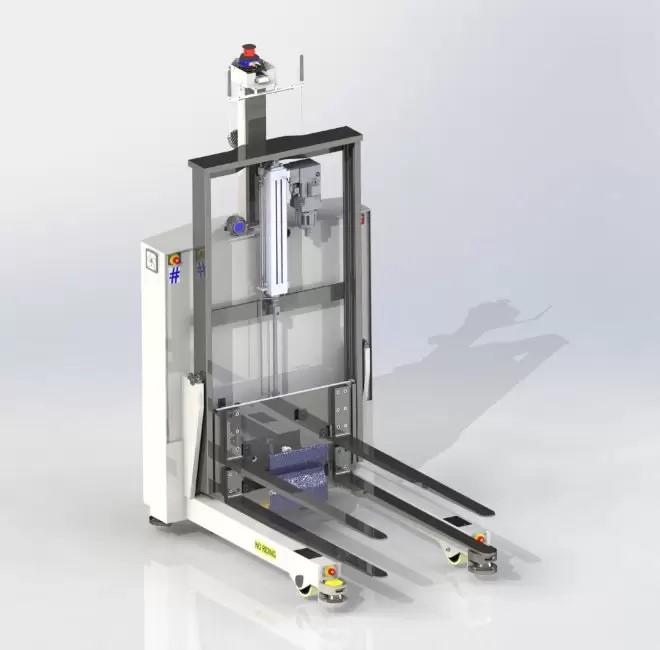 Actuators for Battery-Powered Material Handling and Automatic Guided Vehicle (AGV) Applications