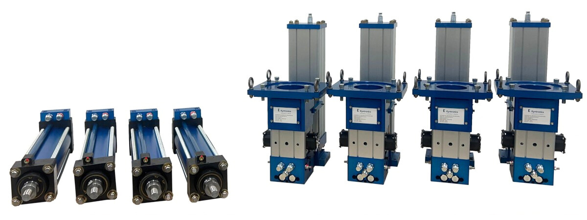 Four SPUs for Road Simulation Tire Test
