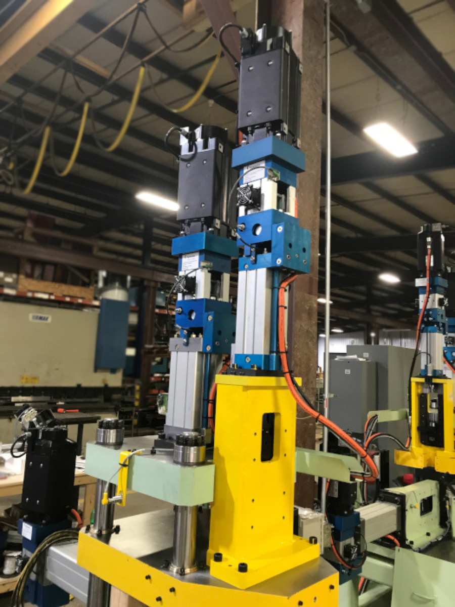 Hybrid Linear Actuators for Clamping and Holding Applications