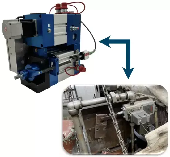 Kyntronics Drop-In replacement actuator. Replaced Obsolete Tri-Sen actuator