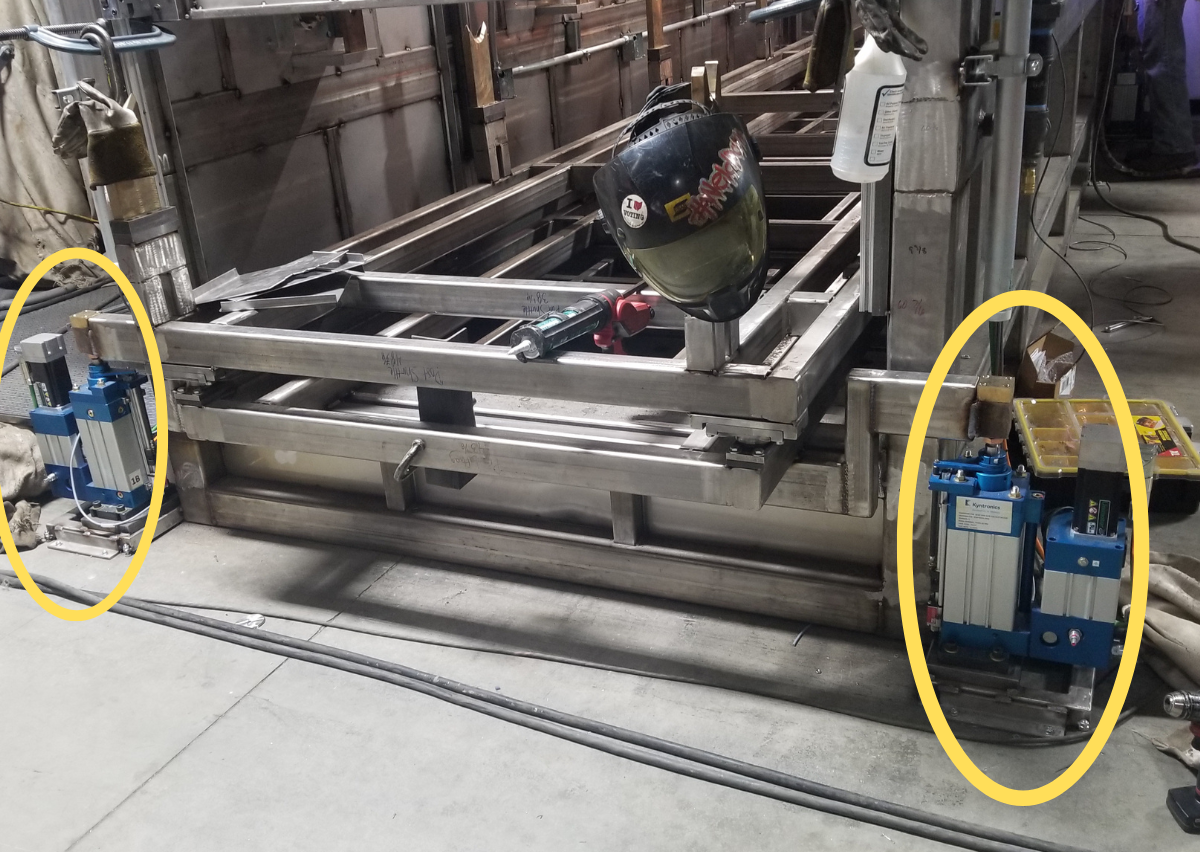 Paint Conveyor Synchronized Lift System