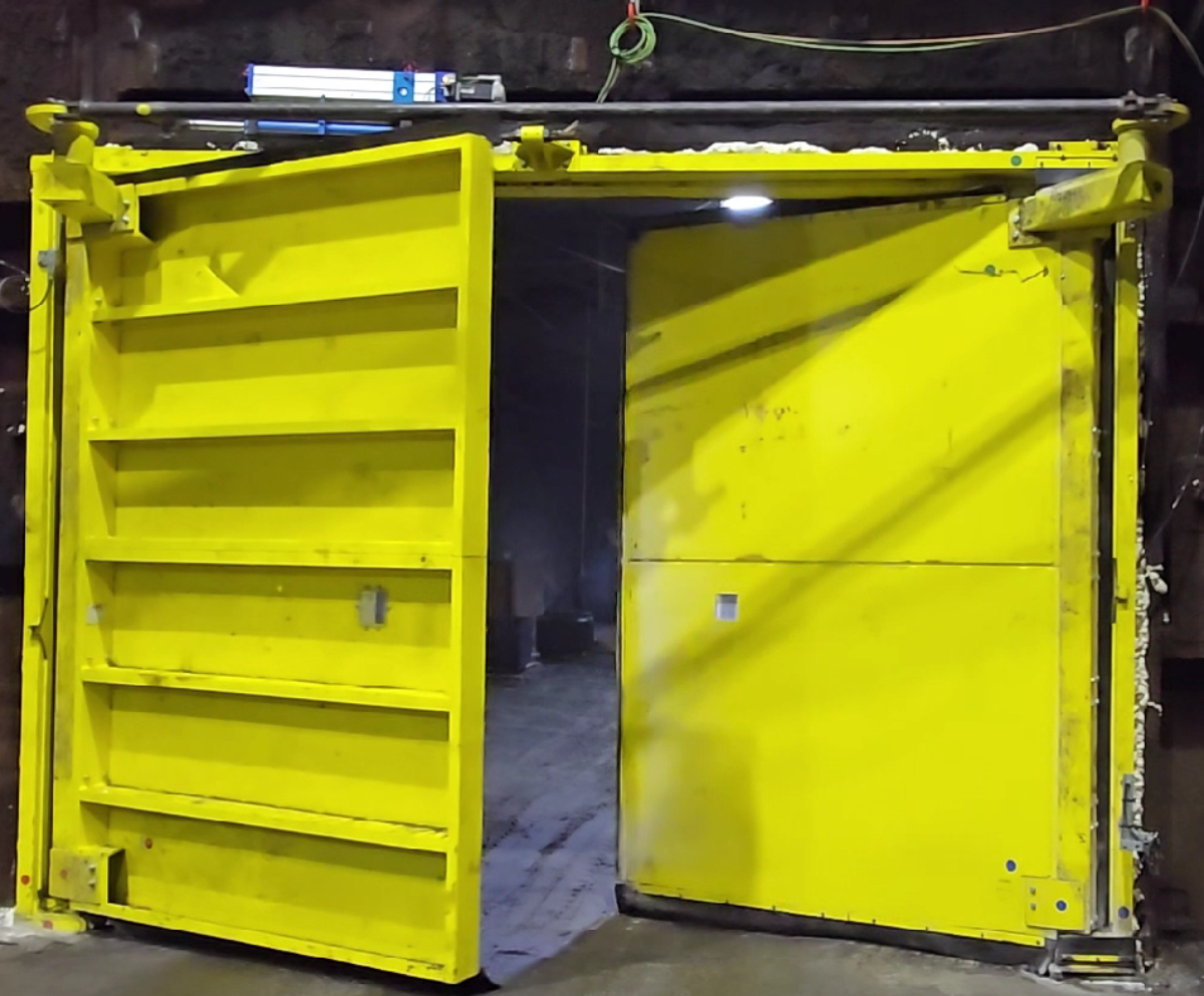 Mine Door Harsh Environment Ventilation Door Positioner