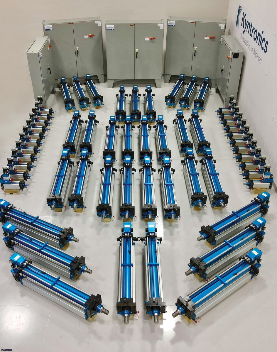SHAs and Control Cabinets for Commercial Glulam Beam Press