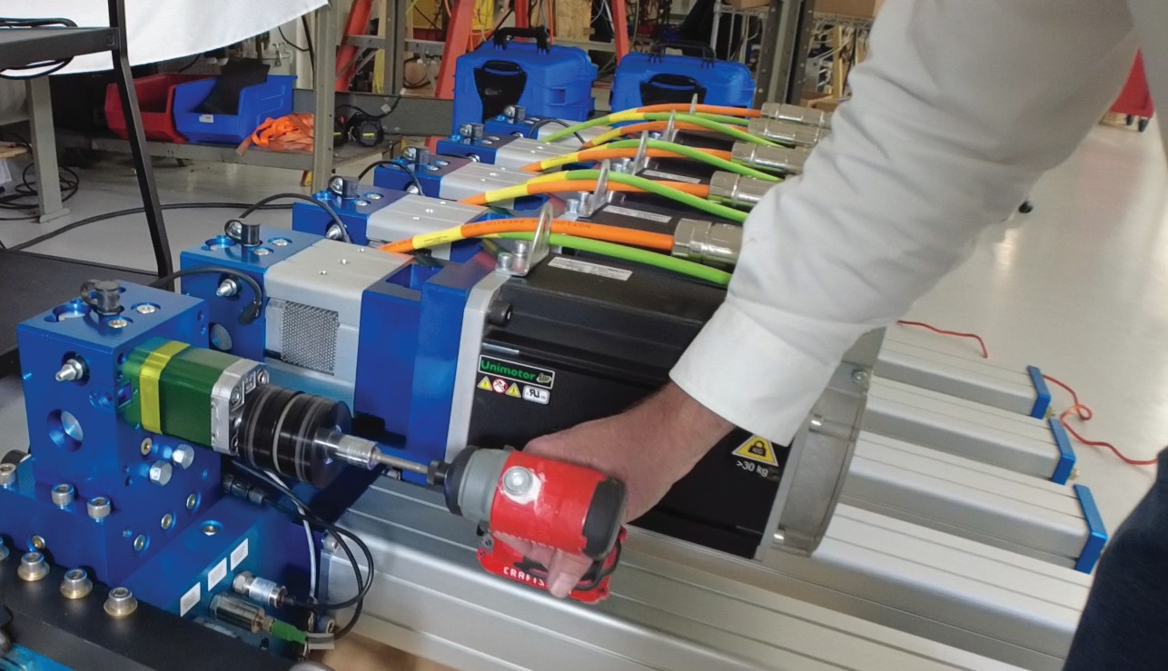 SPU for Shipboard Jet Blast Deflector Lifting Actuation System