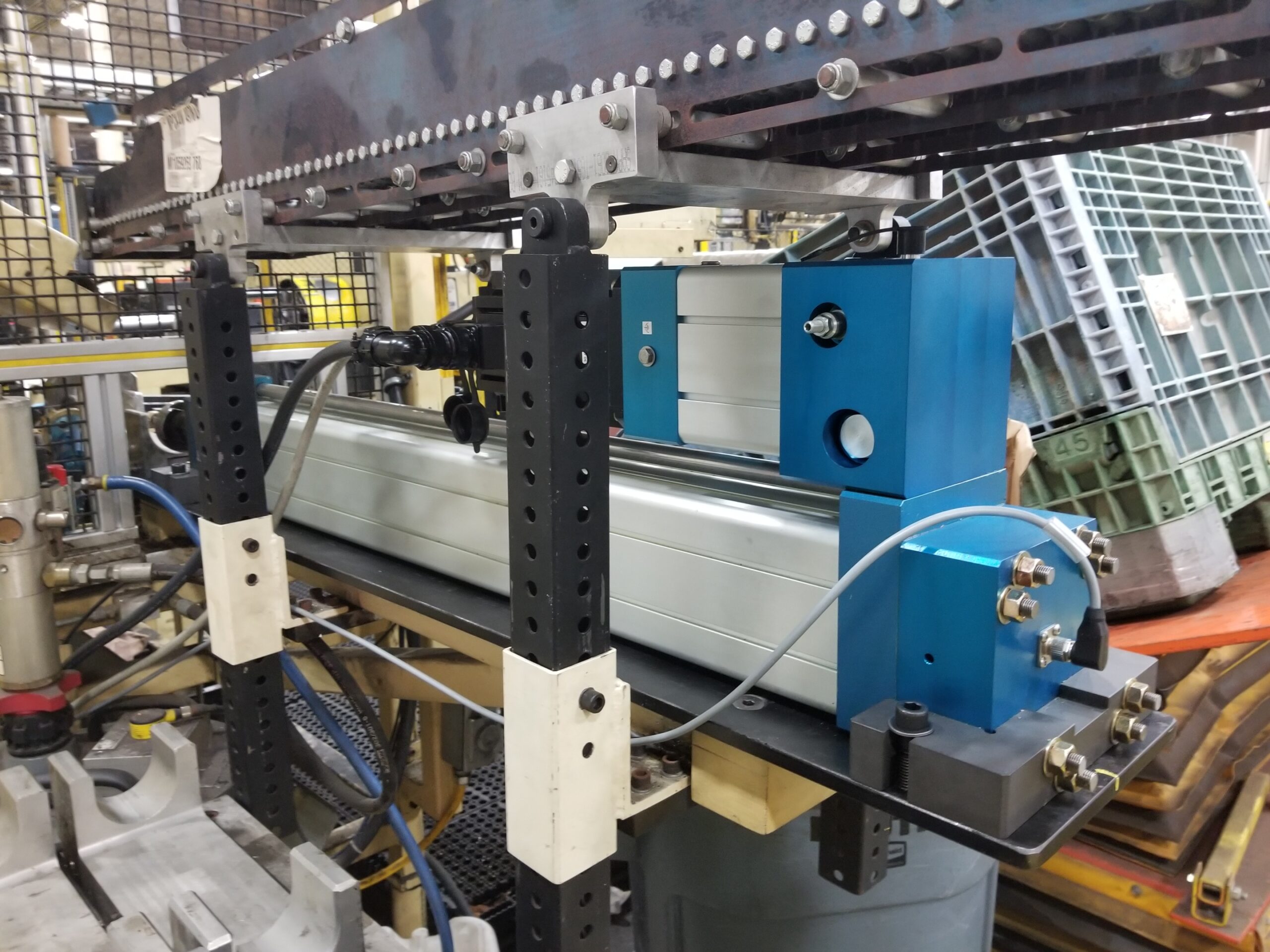 DAMPER AND BEARING ASSEMBLY PRESS: RESOLVING ROLLER SCREW ELECTRO-MECHANICAL ACTUATOR FAILURES FROM SHOCK LOADS