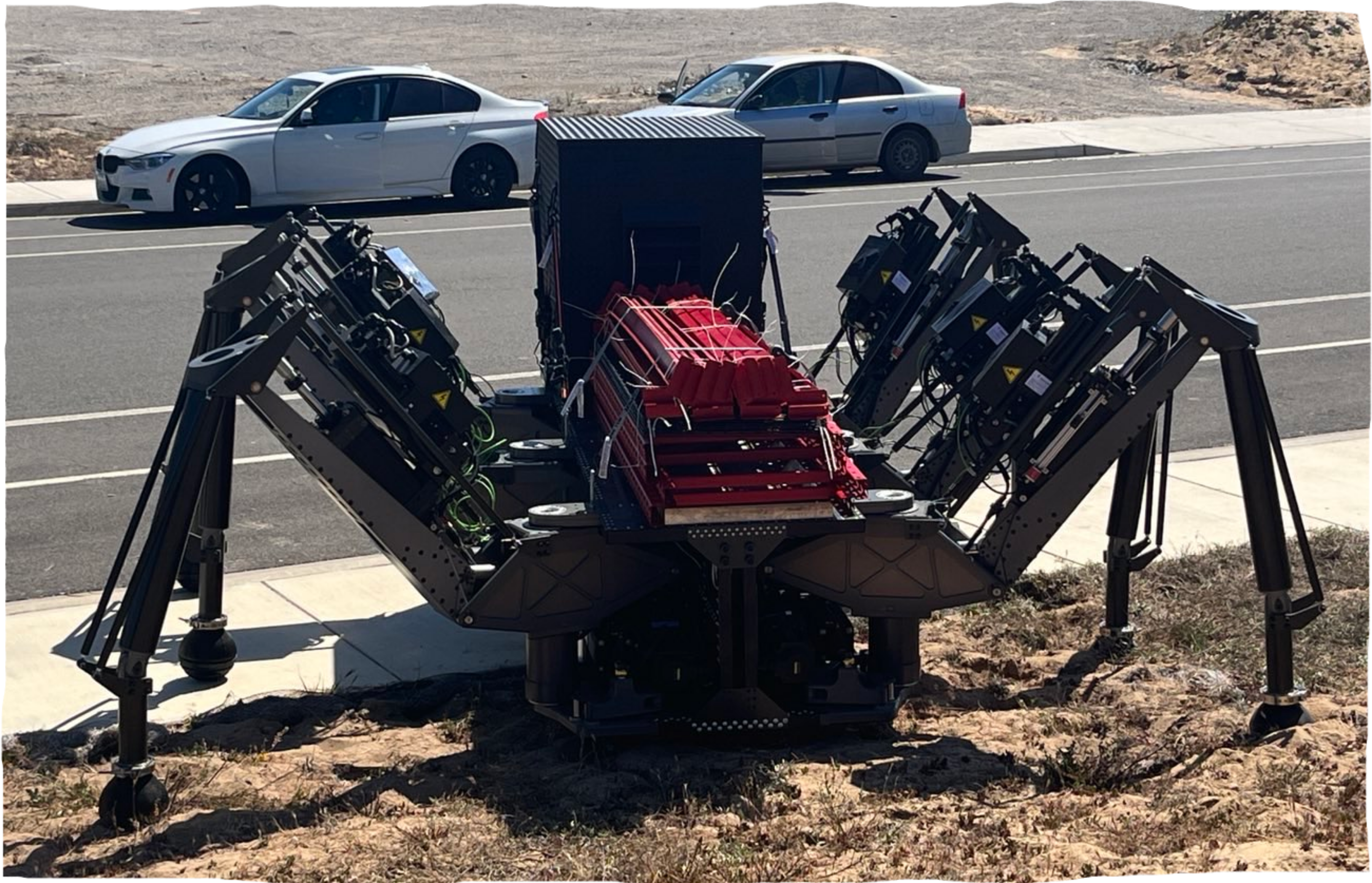 ENGINEERED SPECIALIZED ACTUATORS FOR AN AUTONOMOUS ROBOTIC SUPPLY VEHICLE, ENABLING OMNIDIRECTIONAL MOVEMENT AND HEAVY LOAD TRANSPORT