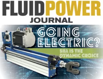 Fluid Power Journal – Going Electric? SHA is the Dynamic Choice